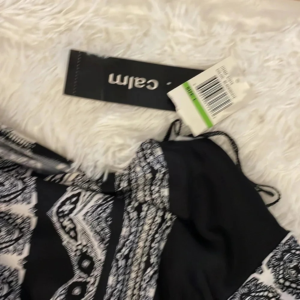 B.Calm Halter Style Dress Sz L - Picture 8 of 8